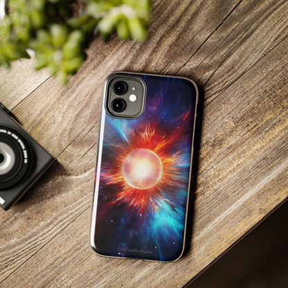 Introducing the "Stellar Cataclysm" Cell Phone Case – Capture the Cosmic Drama of a Neutron Star Explosion! -Tough Phone Cases