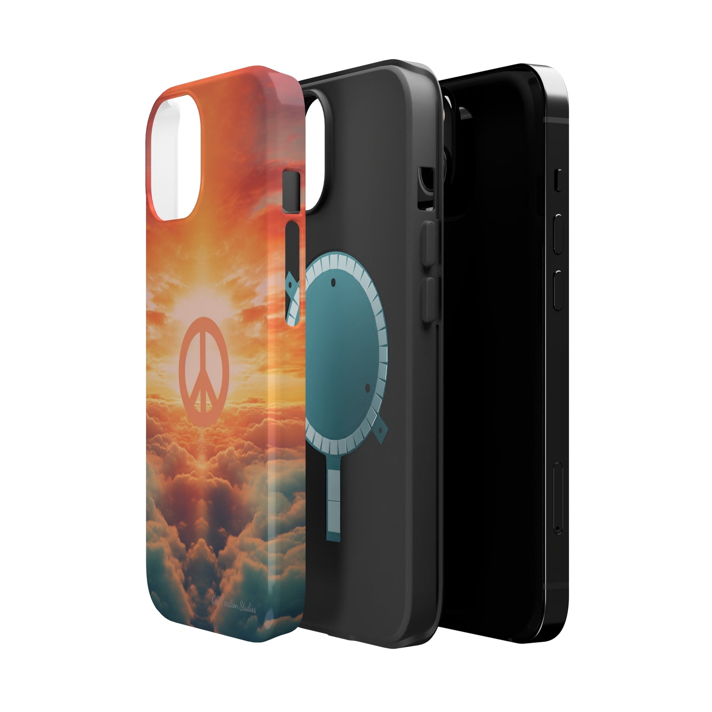 Introducing the "Sky Peace" Cell Phone Case – Carry Tranquility in Your Pocket -MagSafe Tough Cases