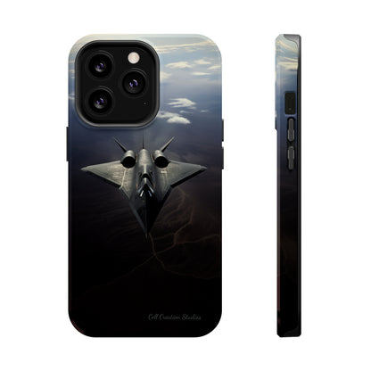 "Stealth Bomber Nightfall" Phone Case -MagSafe Tough Cases