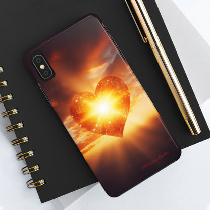 Introducing the "Sunlit Heart" Cell Phone Case – Embrace Love and Radiance -Tough Phone Cases