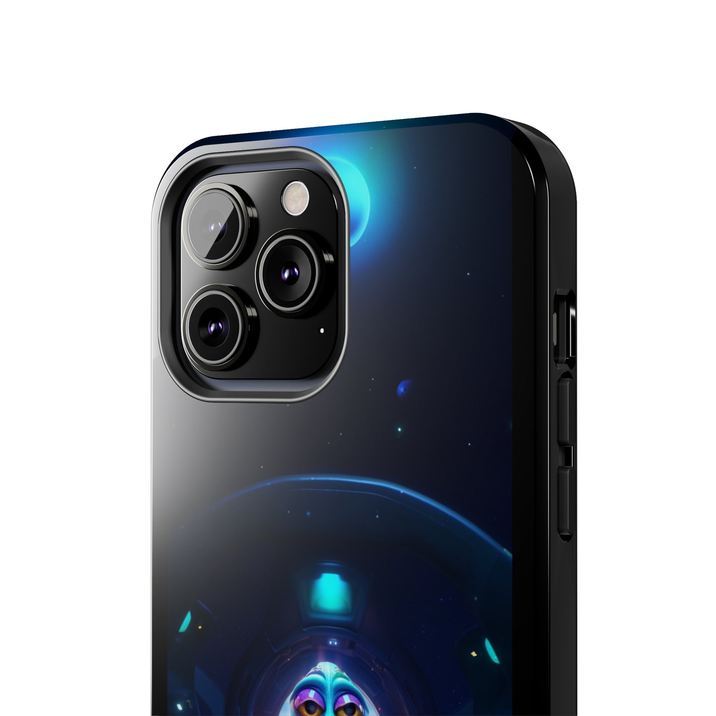 The "Cosmic Cruising Bored Alien" Phone Case-Tough Phone Cases