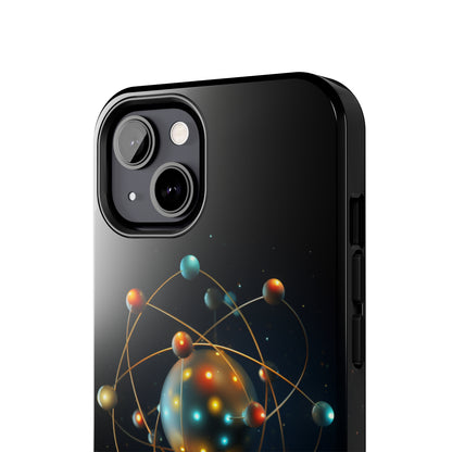 The "Atomic Elegance" Phone Case -Tough Phone Cases