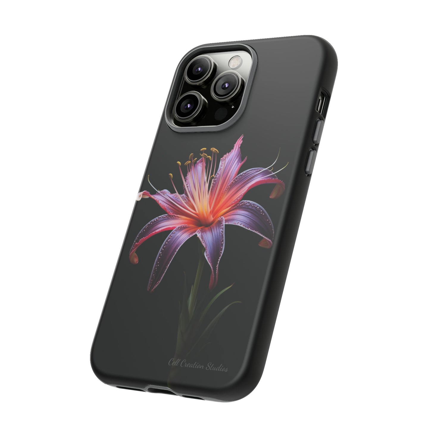 "Vibrant Purple Lily" Phone Case -Tough Cases