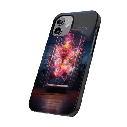 Introducing the "Ethereal Ember" Cell Phone Case – Capturing the Essence of Mystery -Slim Phone Cases