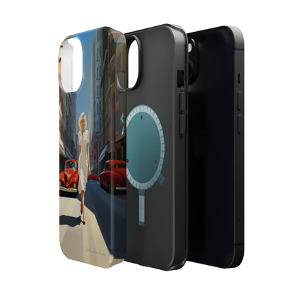"City Stroll Glamour" Marilyn Monroe Phone Case -MagSafe Tough Cases