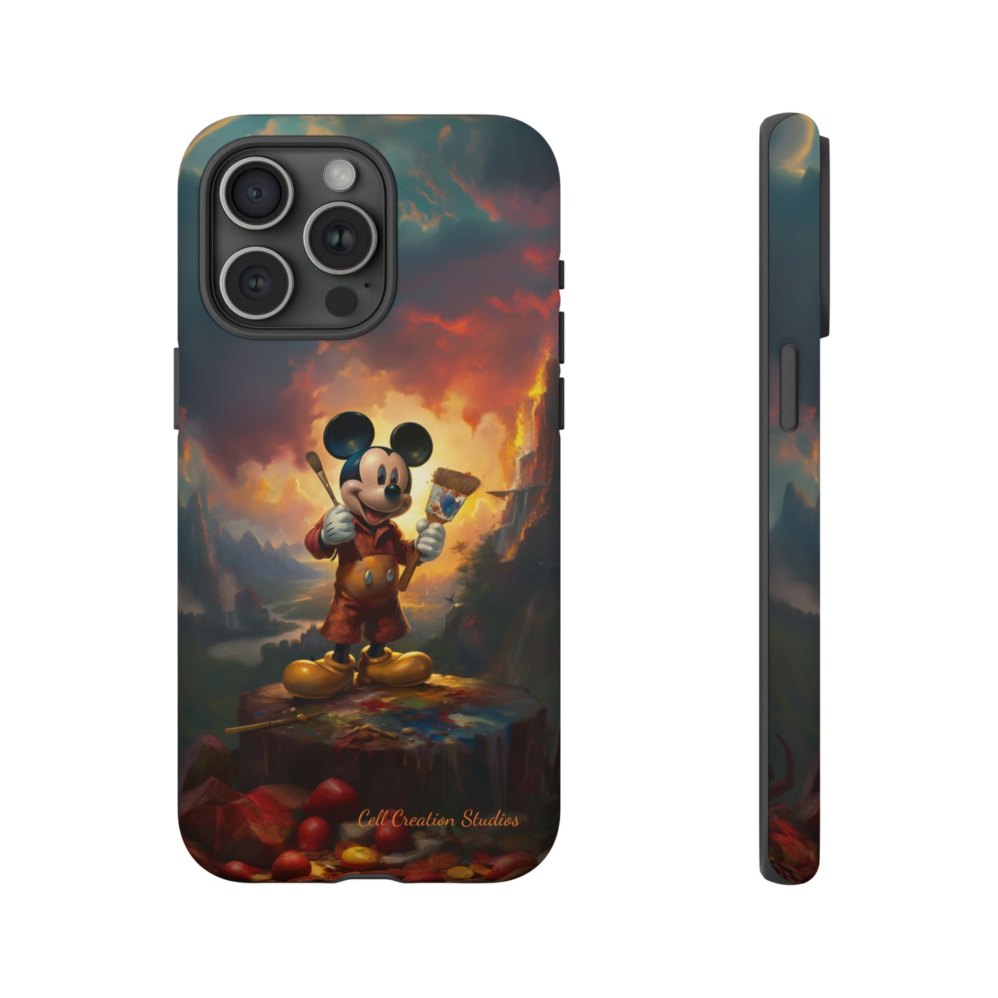 "Artist Mickey" -Tough iPhone Cases