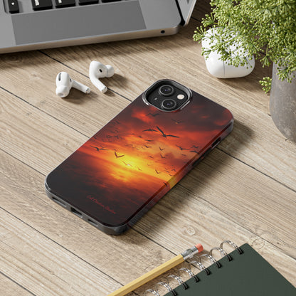 Introducing the "Sunset Soar" Cell Phone Case – Embrace Freedom and Beauty -Tough Phone Cases