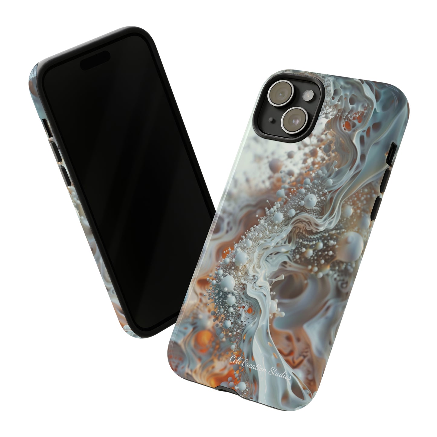 "3D Liquid Splash" -Tough iPhone Cases