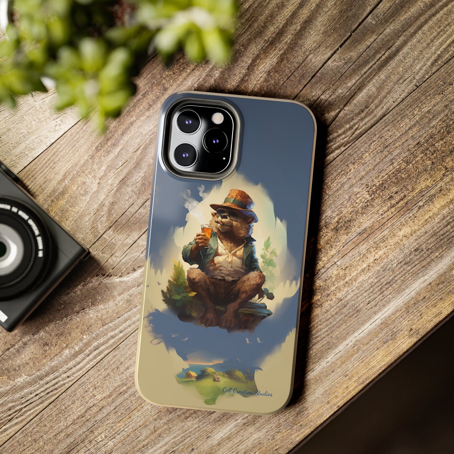 Introducing the "Bear's Homeward Bound" Cell Phone Case – Where Dreams of Home Come Alive -Tough Phone Cases