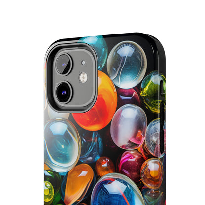 Introducing the "Vibrant Marbles Mosaic" Cell Phone Case – Carry a Kaleidoscope of Colors! -Tough Phone Cases