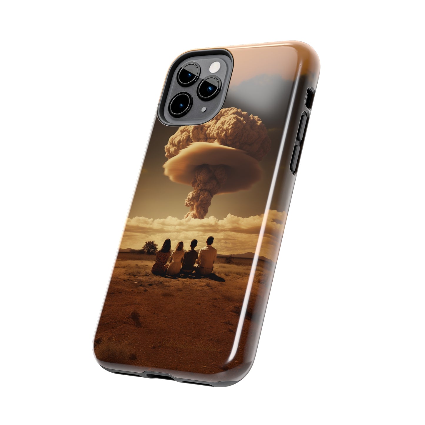 Introducing our "Skywatchers" Cell Phone Case - A Thought-Provoking Design -Tough Phone Cases