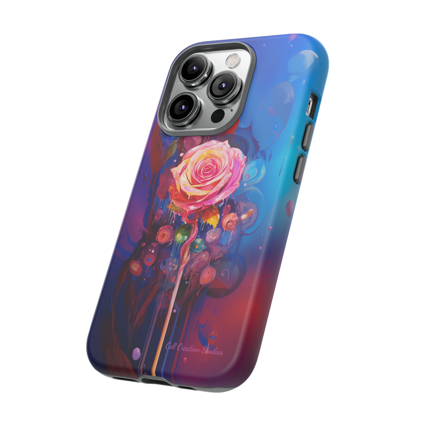 "Dreamy Rose Bloom Fantasy" -Tough iPhone Cases