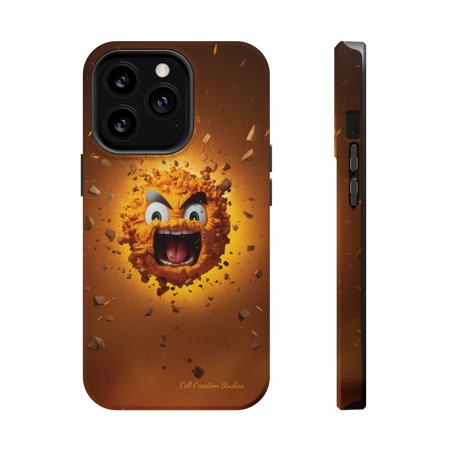 Introducing the "Emoji Explosion" Cell Phone Case – Express Yourself with a Bang -MagSafe Tough Cases