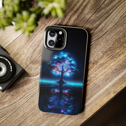 Introducing the "Luminous Tree" Cell Phone Case – Illuminate Your Style with Nature's Glow -Tough Phone Cases