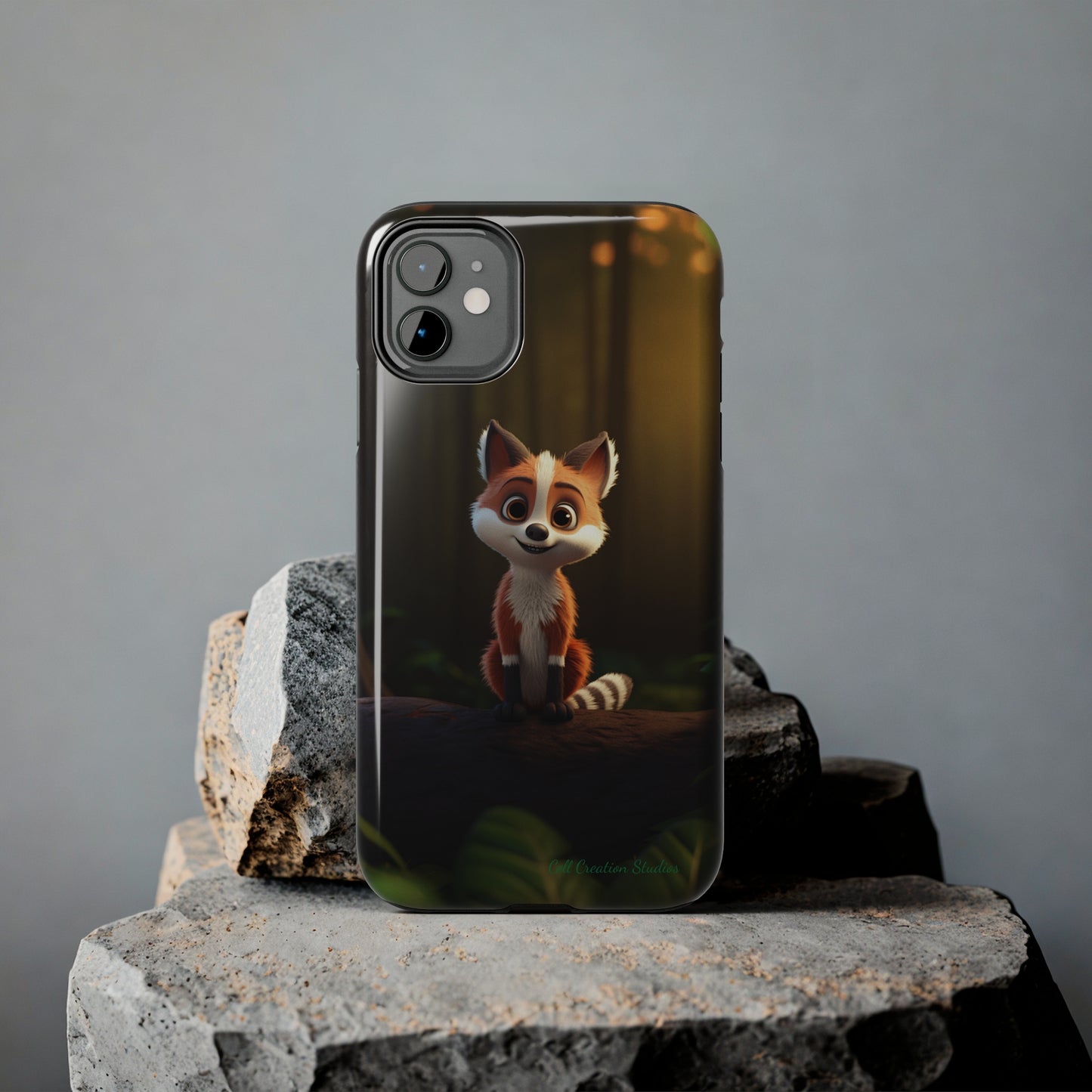 Introducing the "Enchanted Woods Fox" Cell Phone Case – Step into a Whimsical World of Adventure! -Tough Phone Cases