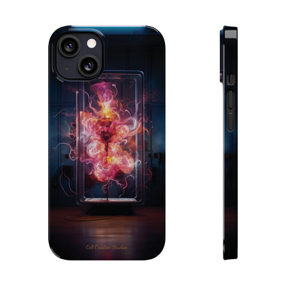 Introducing the "Ethereal Ember" Cell Phone Case – Capturing the Essence of Mystery -Slim Phone Cases