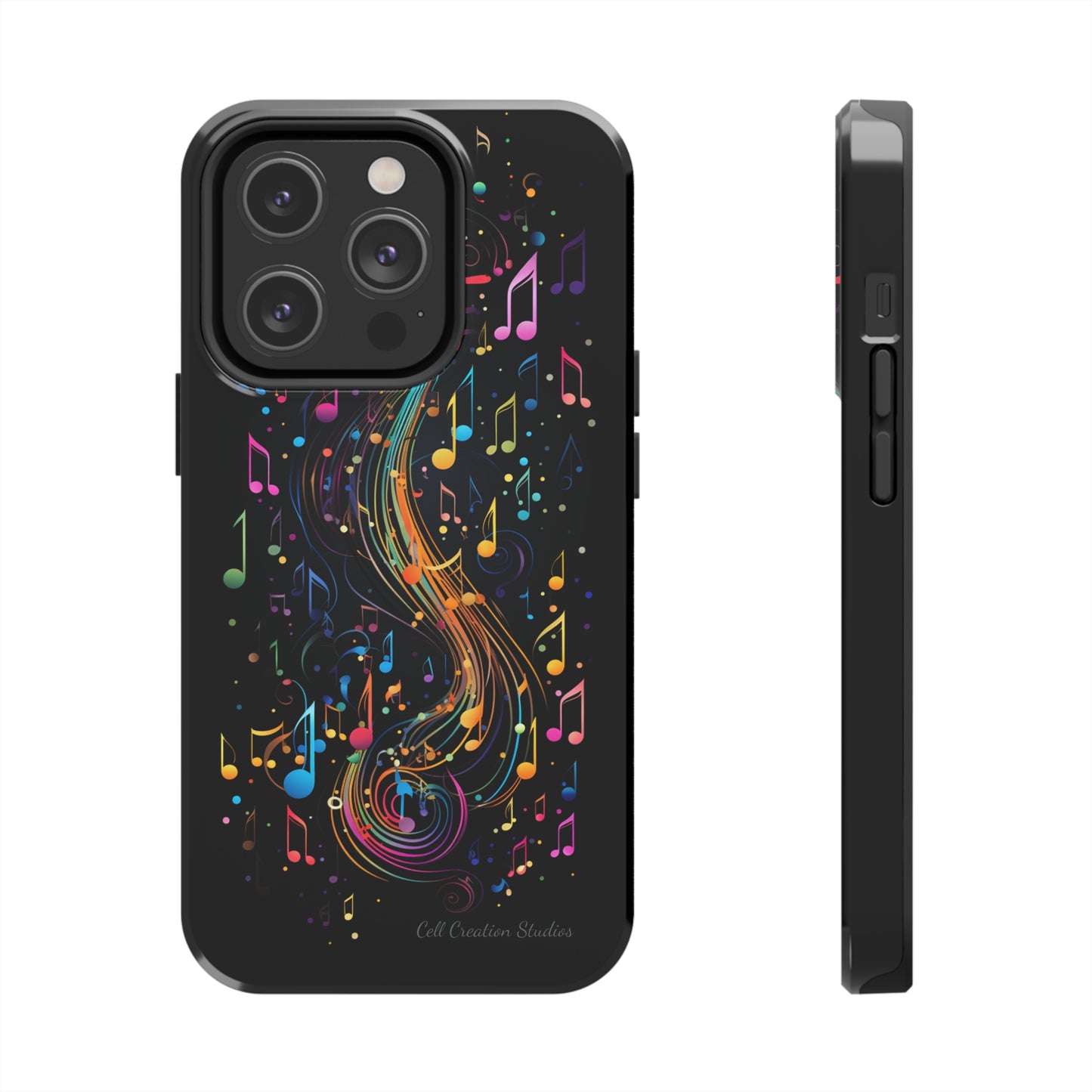 Elevate Your Style and Passion for Music with Our "Harmonious Notes" Cell Phone Case -Tough Phone Cases