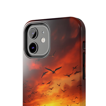 Introducing the "Sunset Soar" Cell Phone Case – Embrace Freedom and Beauty -Tough Phone Cases