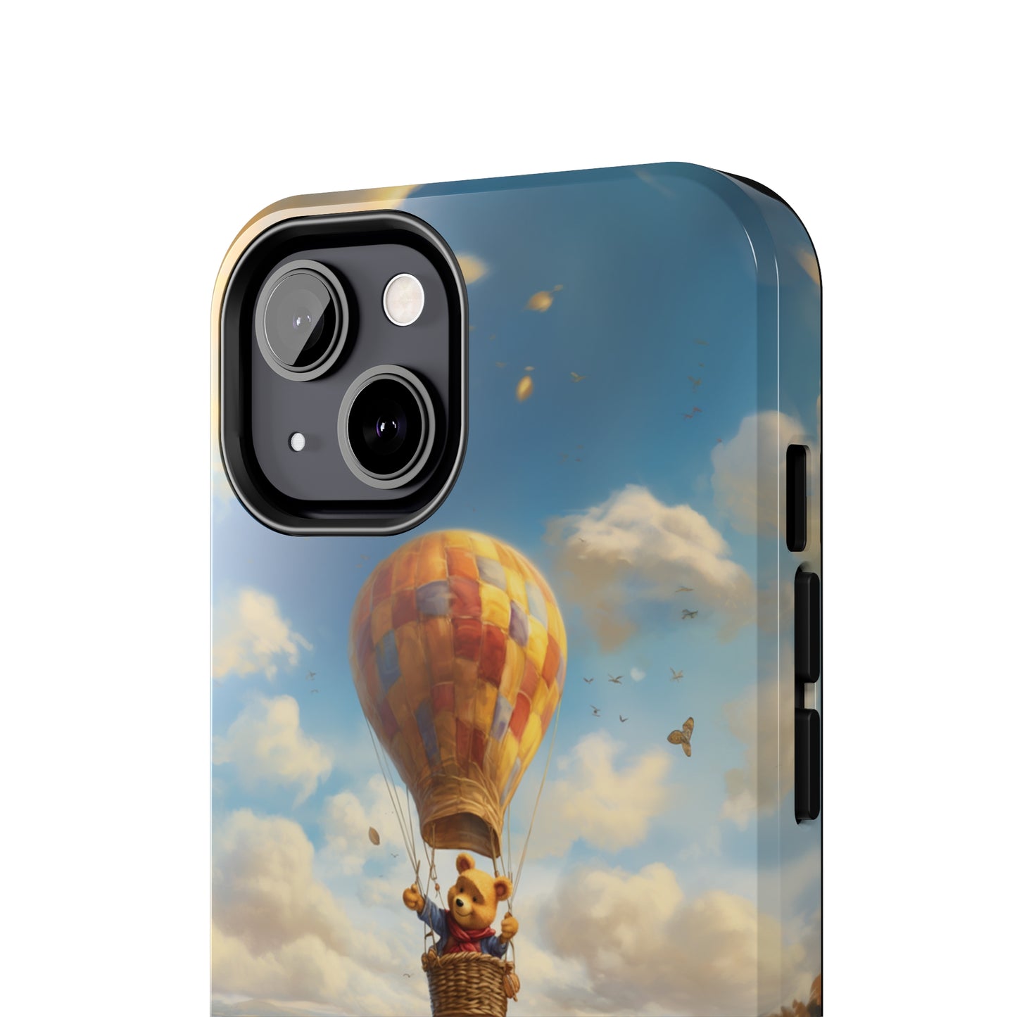 Introducing the "Winnie-The-Pooh's Balloon Adventure" Cell Phone Case – Soar to New Heights in Style -Tough Phone Cases