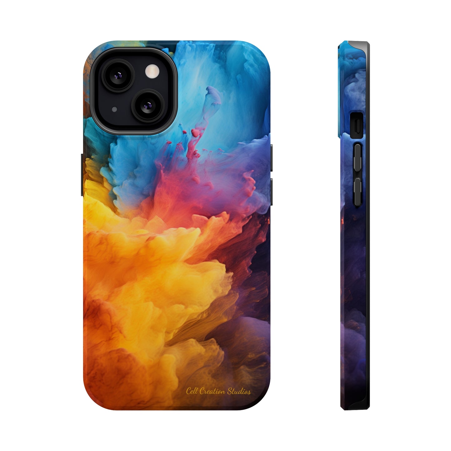 Introducing the "Colorful Spectrum" Cell Phone Case – Dive into a World of Vibrant Hues -MagSafe Tough Cases