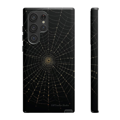 "Silken Noir Guardian" -Tough Samsung Phone Cases