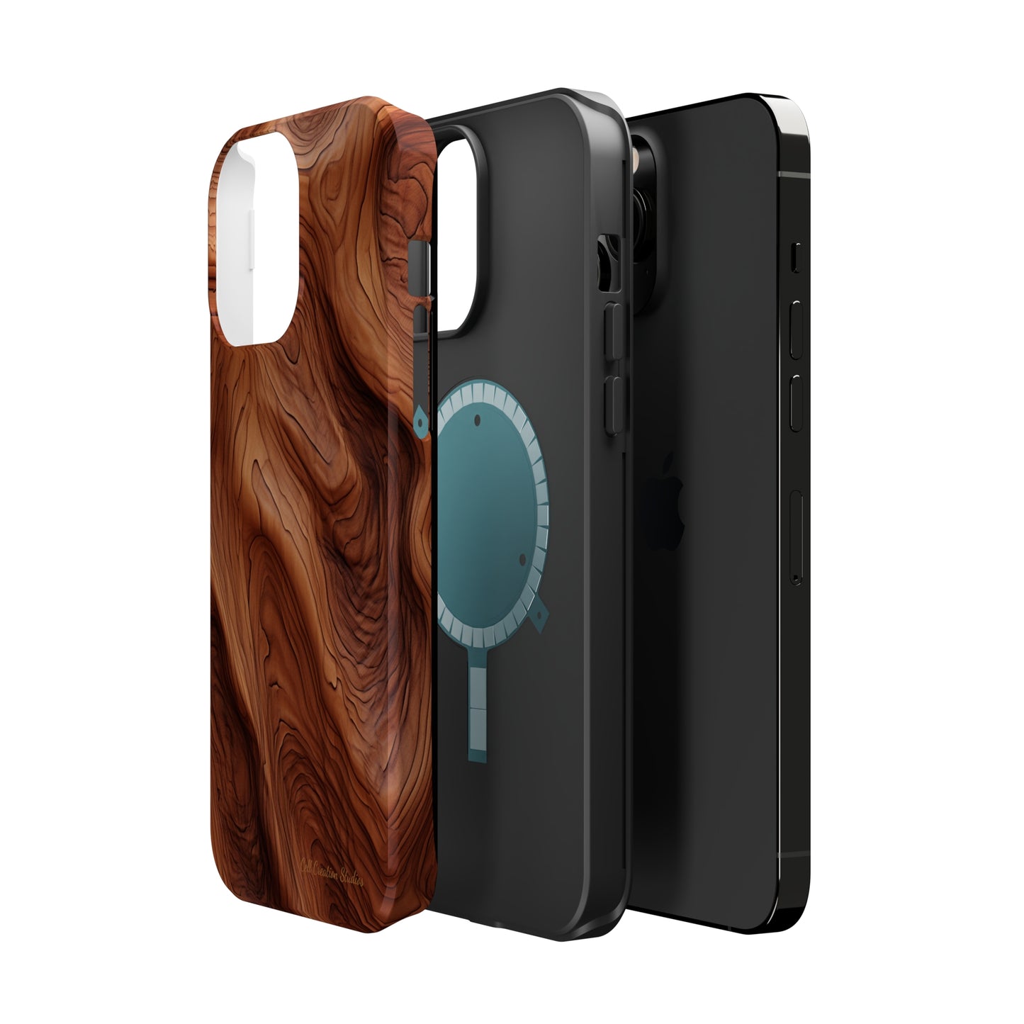 The "Eternal Woodgrain" Phone Case -MagSafe Tough Cases