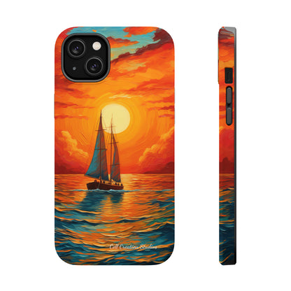 "Sailboat Sunset" - MagSafe Tough iPhone Cases