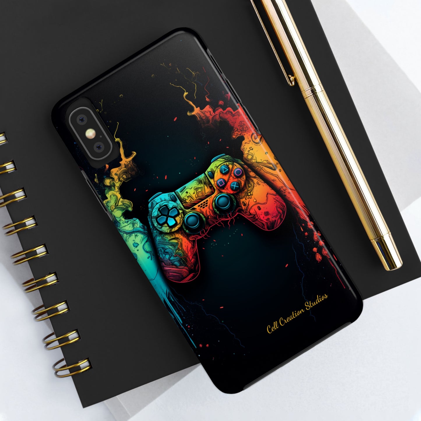 "ColorBlast Gaming" -Tough iPhone Cases