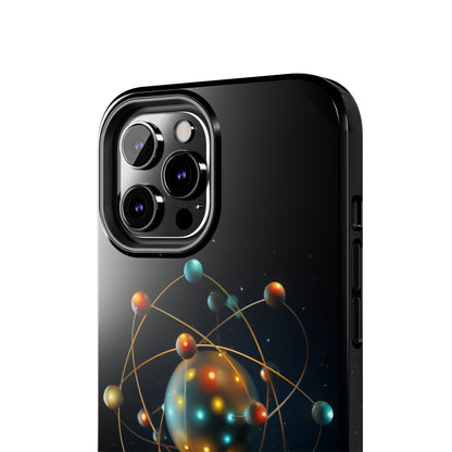 The "Atomic Elegance" Phone Case -Tough Phone Cases