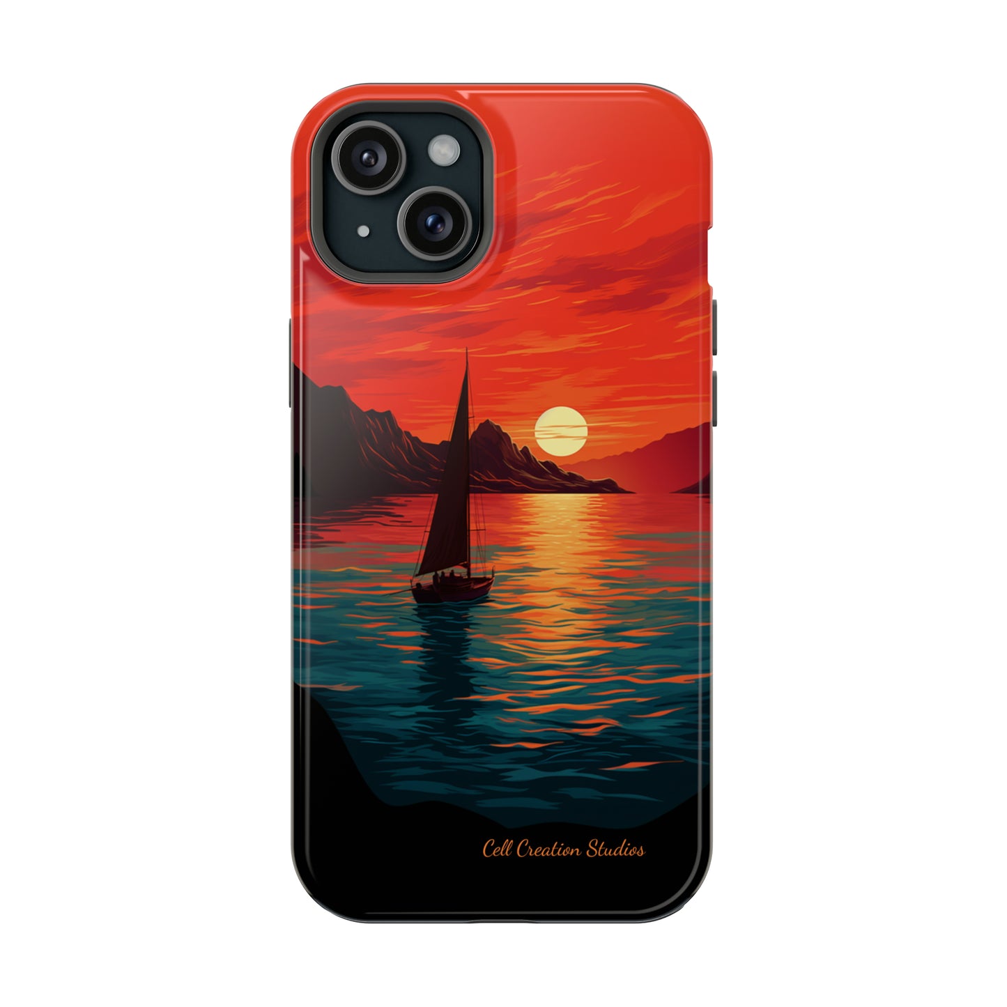 "Serenity at Sunset" -MagSafe Tough iPhone Cases