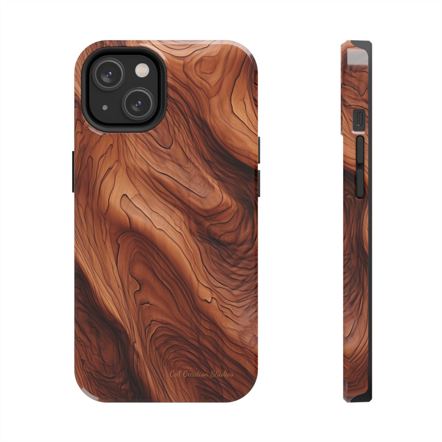 The "Eternal Woodgrain" Phone Case -Tough Phone Cases