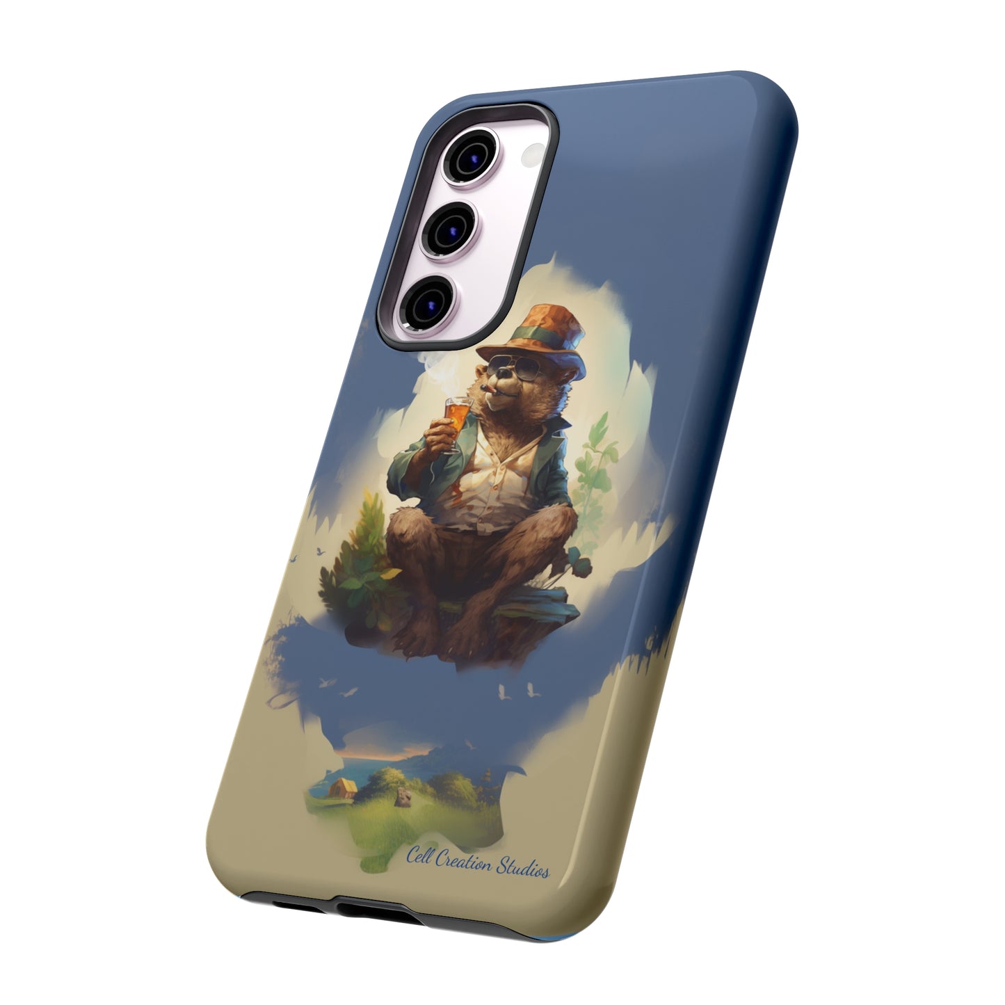 Introducing the "Bear's Homeward Bound" Cell Phone Case – Where Dreams of Home Come Alive -Tough Cases