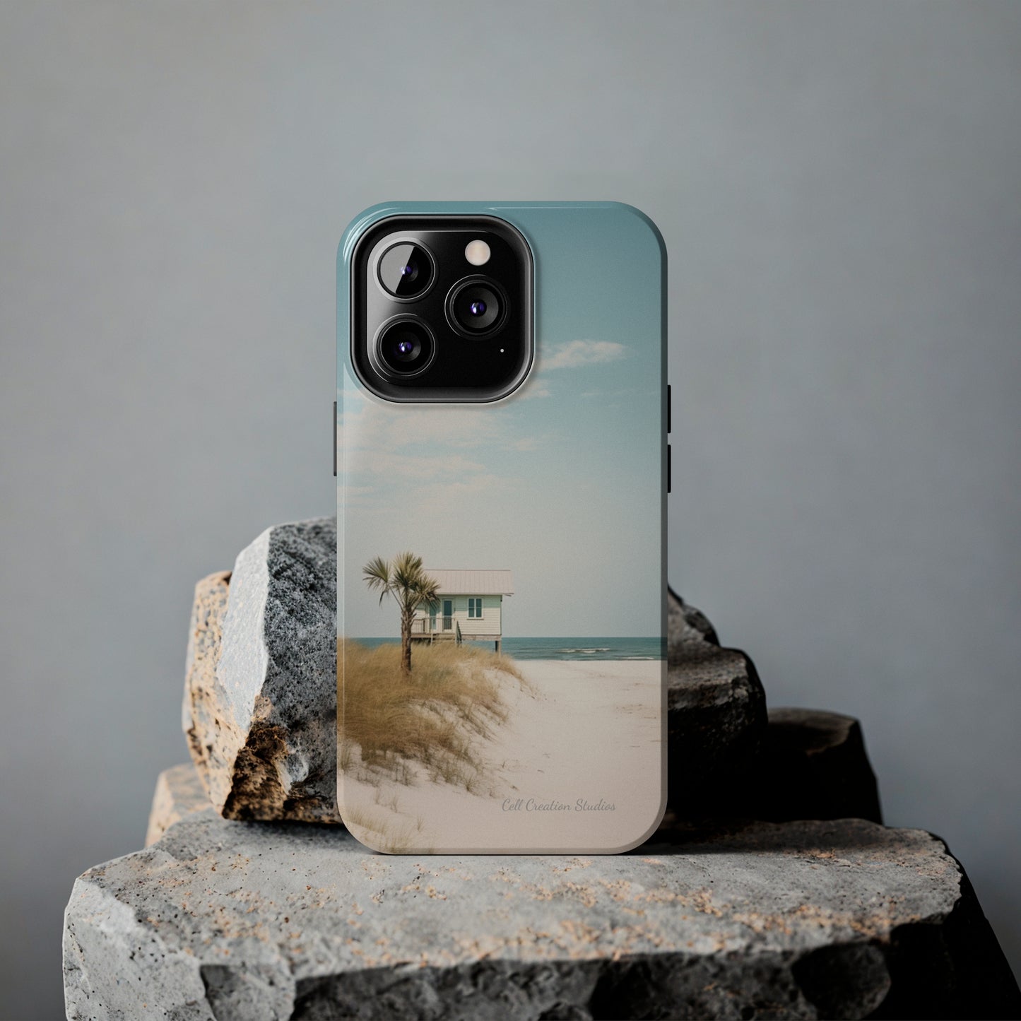 "Seaside Haven" -Tough iPhone Cases