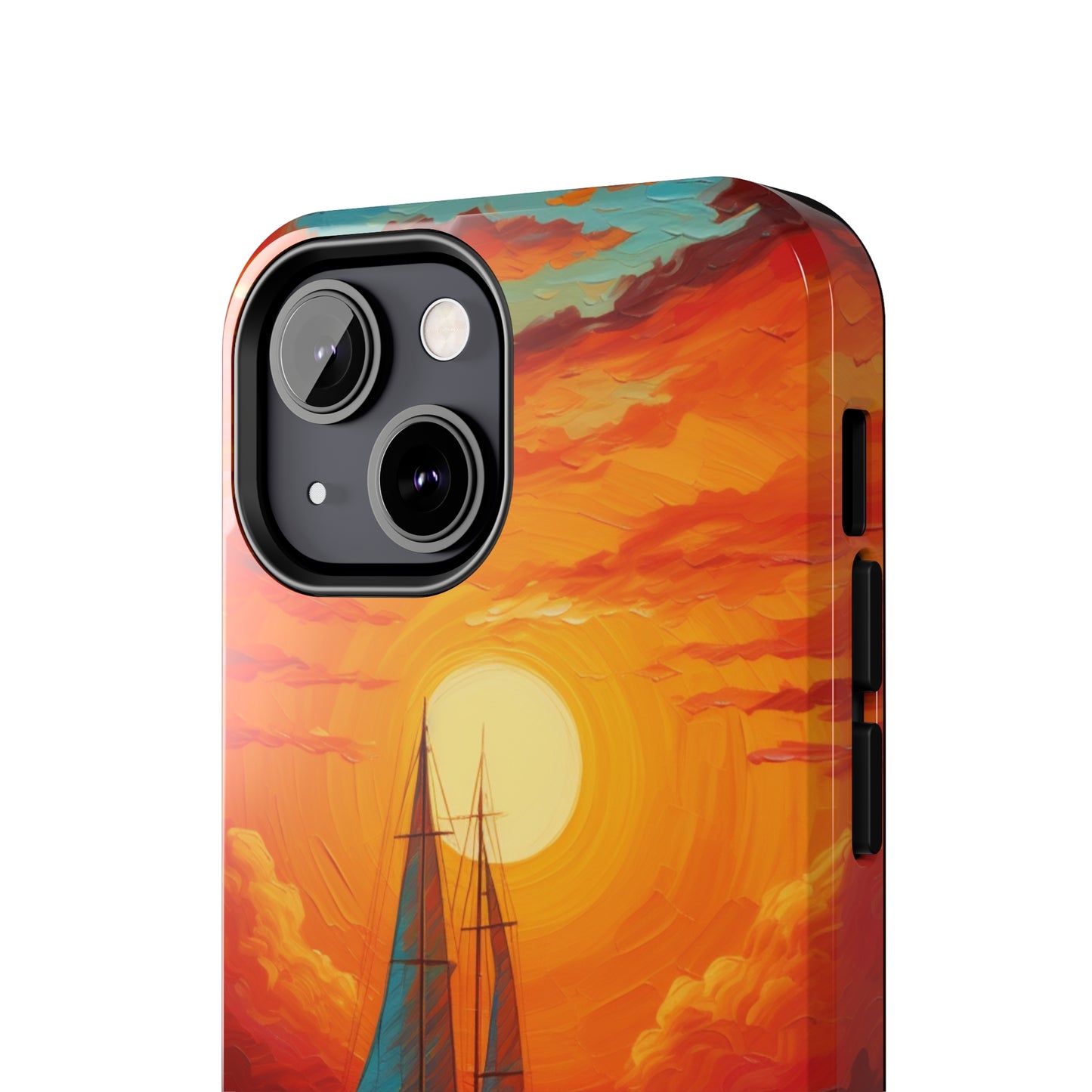 "Sailboat Sunset" -Tough iPhone Cases