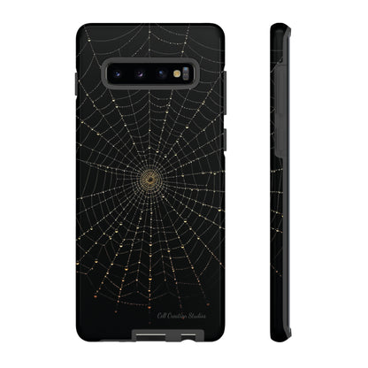 "Silken Noir Guardian" -Tough Samsung Phone Cases