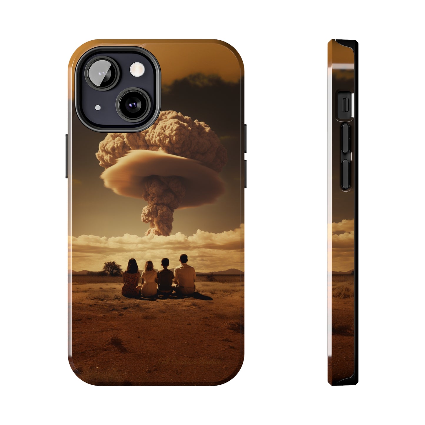 Introducing our "Skywatchers" Cell Phone Case - A Thought-Provoking Design -Tough Phone Cases