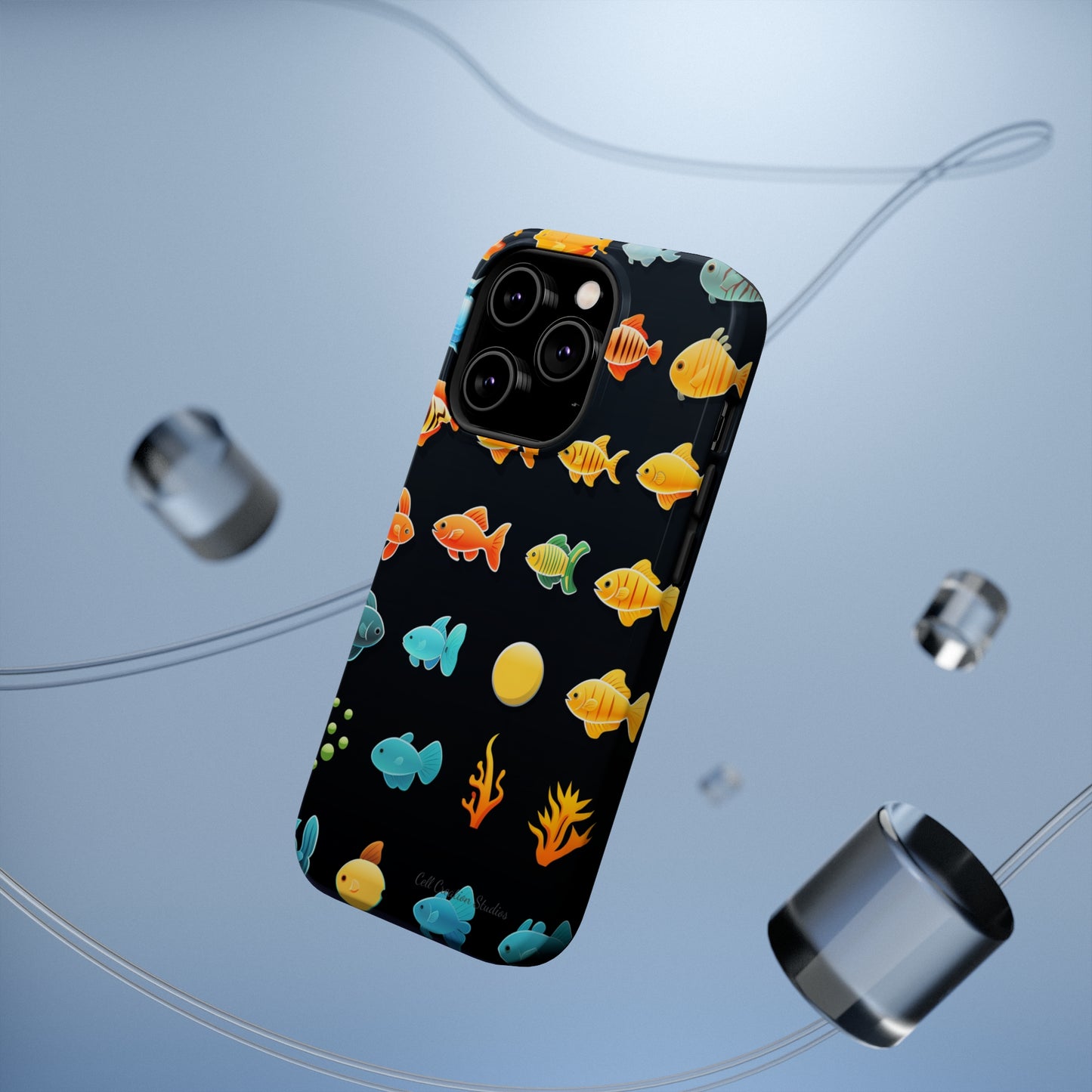 "AquaArt Fish" -MagSafe Tough Phone Cases