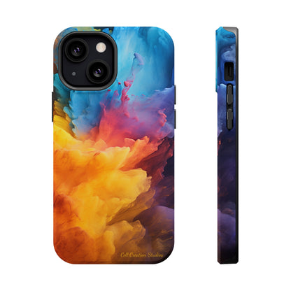 Introducing the "Colorful Spectrum" Cell Phone Case – Dive into a World of Vibrant Hues -MagSafe Tough Cases