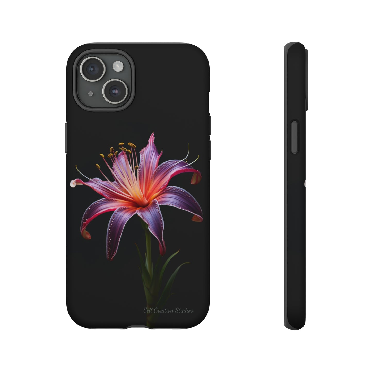 "Vibrant Purple Lily" Phone Case -Tough Cases