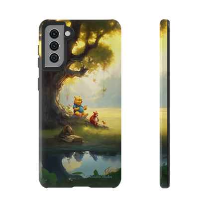 Introducing the "Winnie-The-Pooh Storytime" Cell Phone Case – A Nostalgic Journey with Friends -Tough Cases