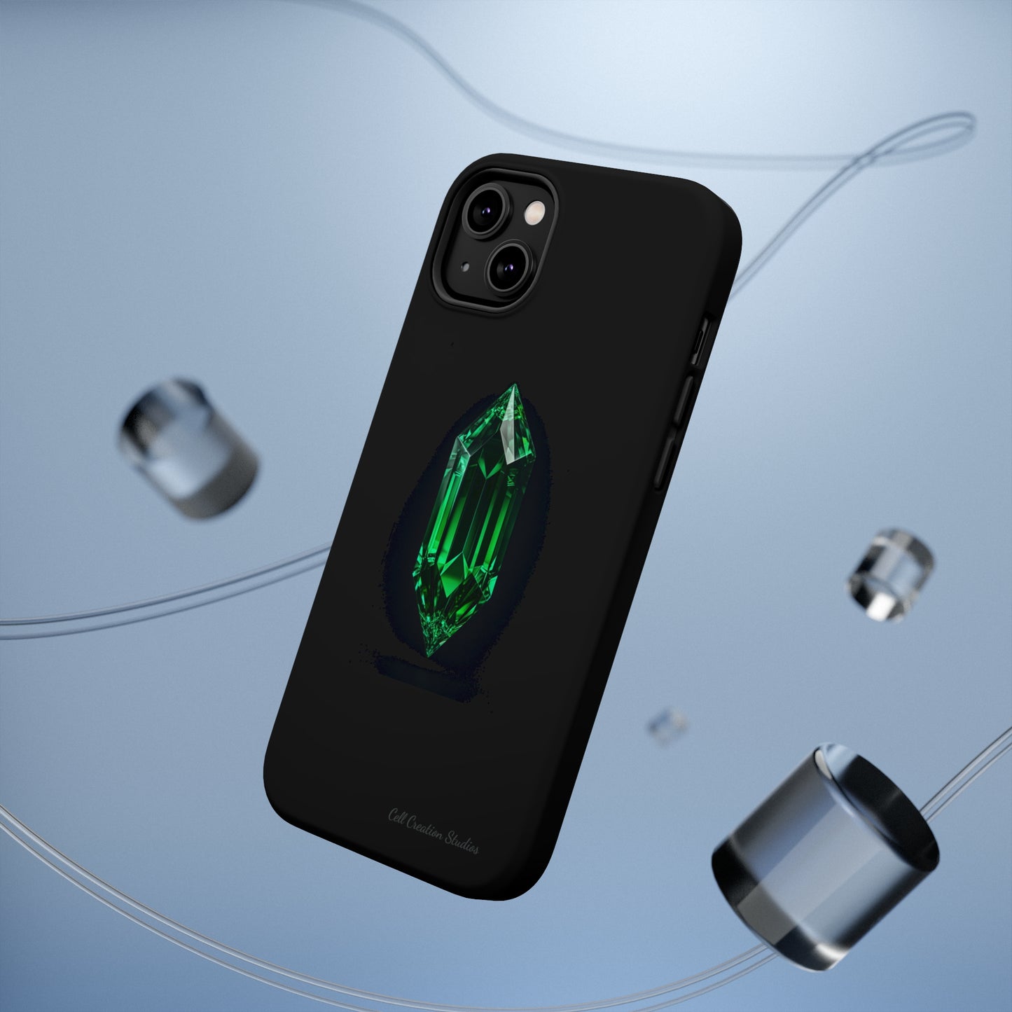 "Emerald Elegance" Phone Case -MagSafe Tough Cases