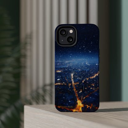 "Urban Snowfall Glow" -MagSafe Tough iPhone Cases