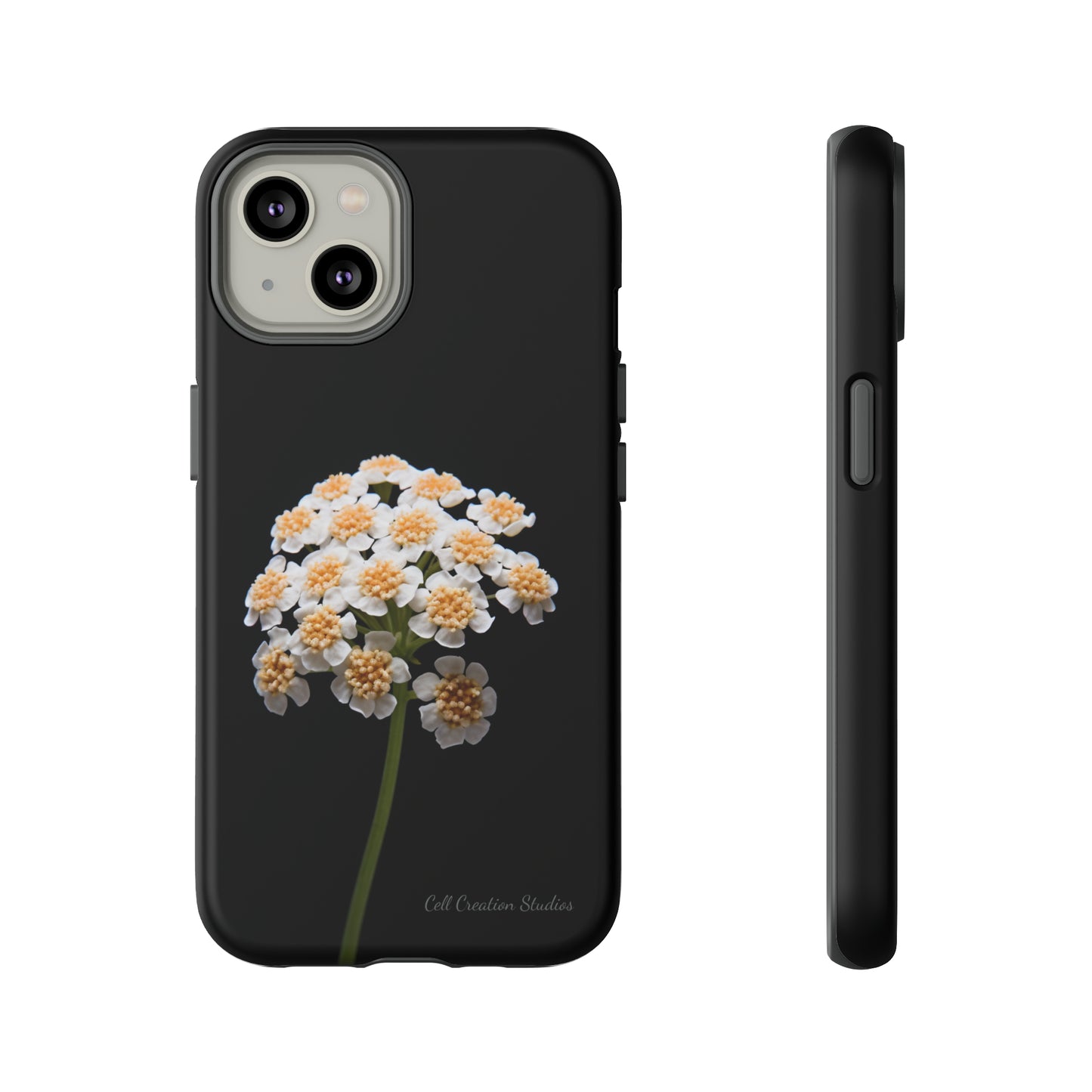 "Elegant Yarrow Bloom"  -Tough iPhone Cases