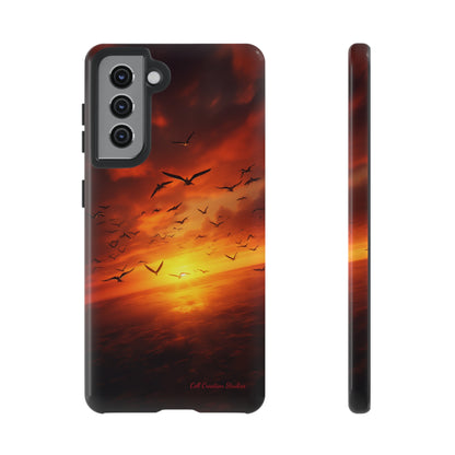 Introducing the "Sunset Soar" Cell Phone Case – Embrace Freedom and Beauty -Tough Cases