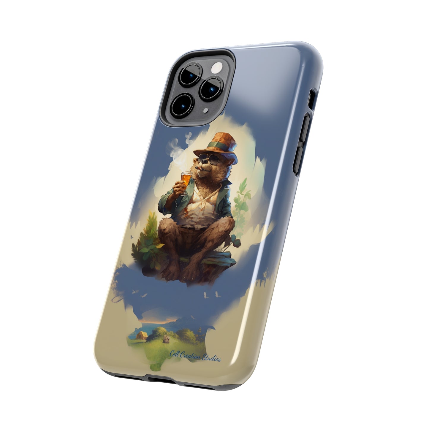 Introducing the "Bear's Homeward Bound" Cell Phone Case – Where Dreams of Home Come Alive -Tough Phone Cases