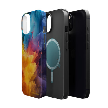 Introducing the "Colorful Spectrum" Cell Phone Case – Dive into a World of Vibrant Hues -MagSafe Tough Cases