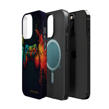 "ColorBlast Gaming" -MagSafe Tough iPhone Cases