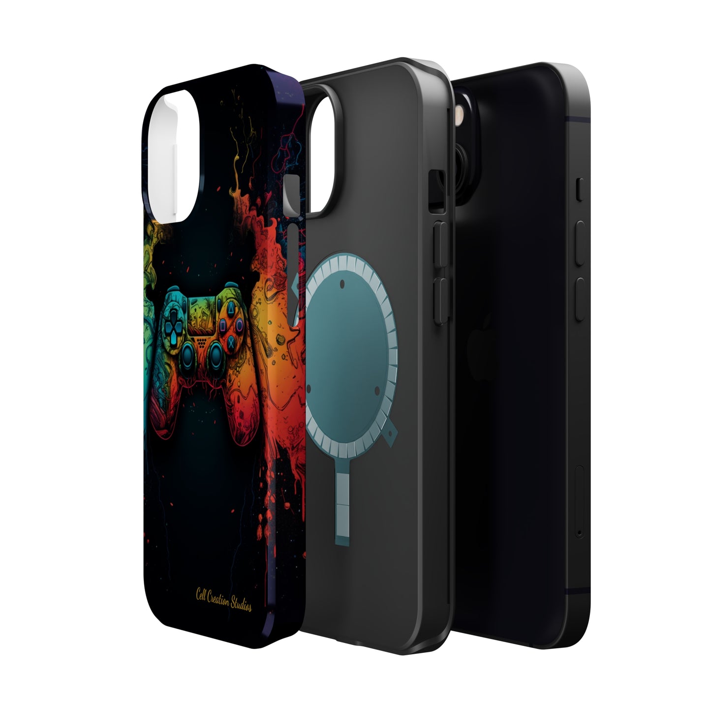 "ColorBlast Gaming" -MagSafe Tough iPhone Cases