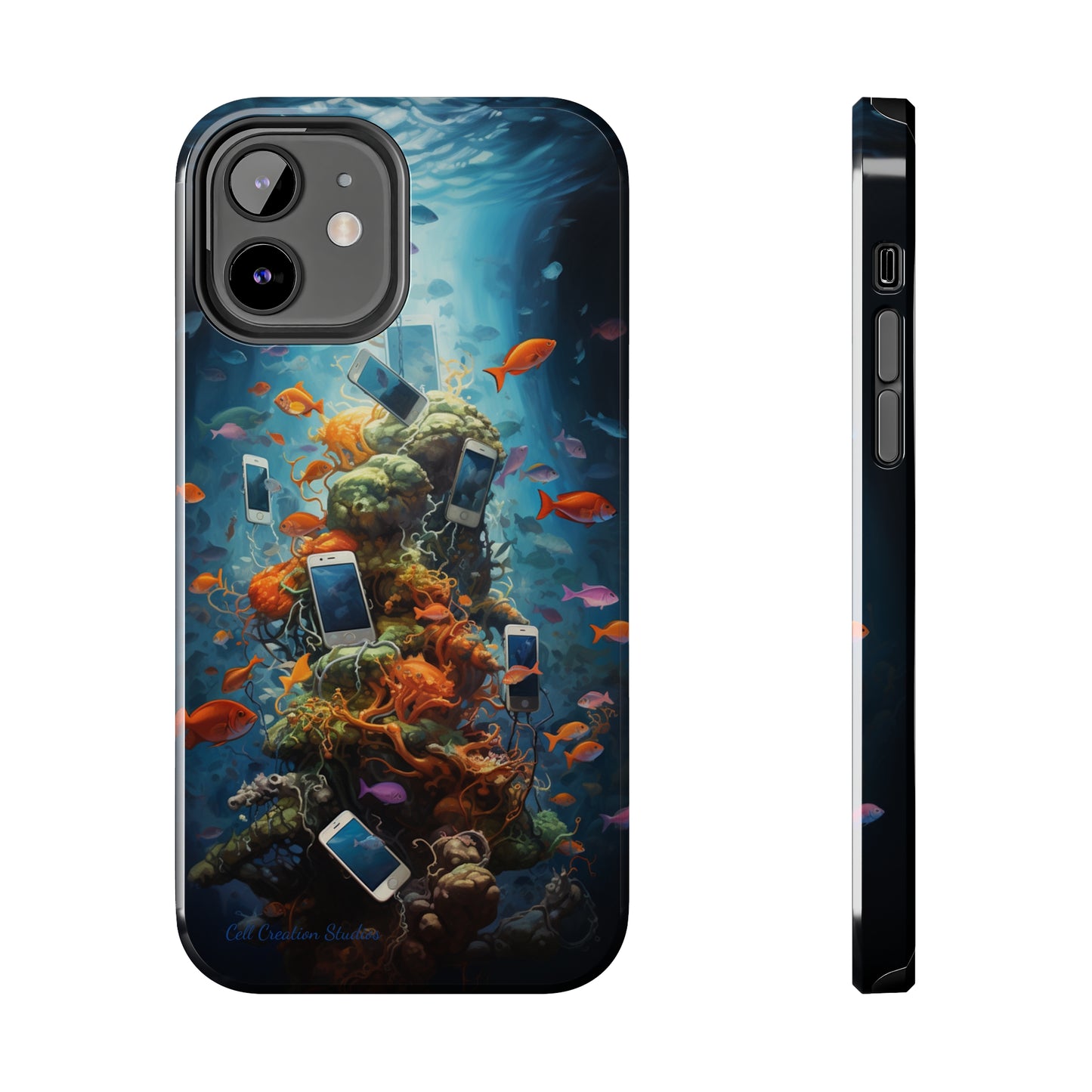 Dive into Elegance with the "AquaTech" Underwater Coral Cell Phone Case - Where Nature Meets Technology!