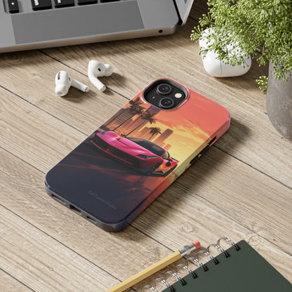 "Sunset Boulevard Ferrari Edition" -Tough iPhone Cases